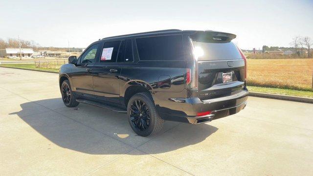 used 2024 Cadillac Escalade ESV car, priced at $91,995