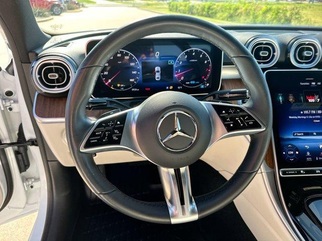 used 2022 Mercedes-Benz C-Class car, priced at $43,995