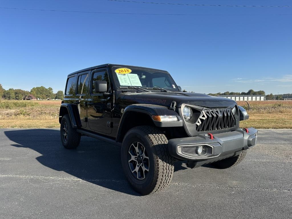 used 2018 Jeep Wrangler Unlimited car, priced at $31,161