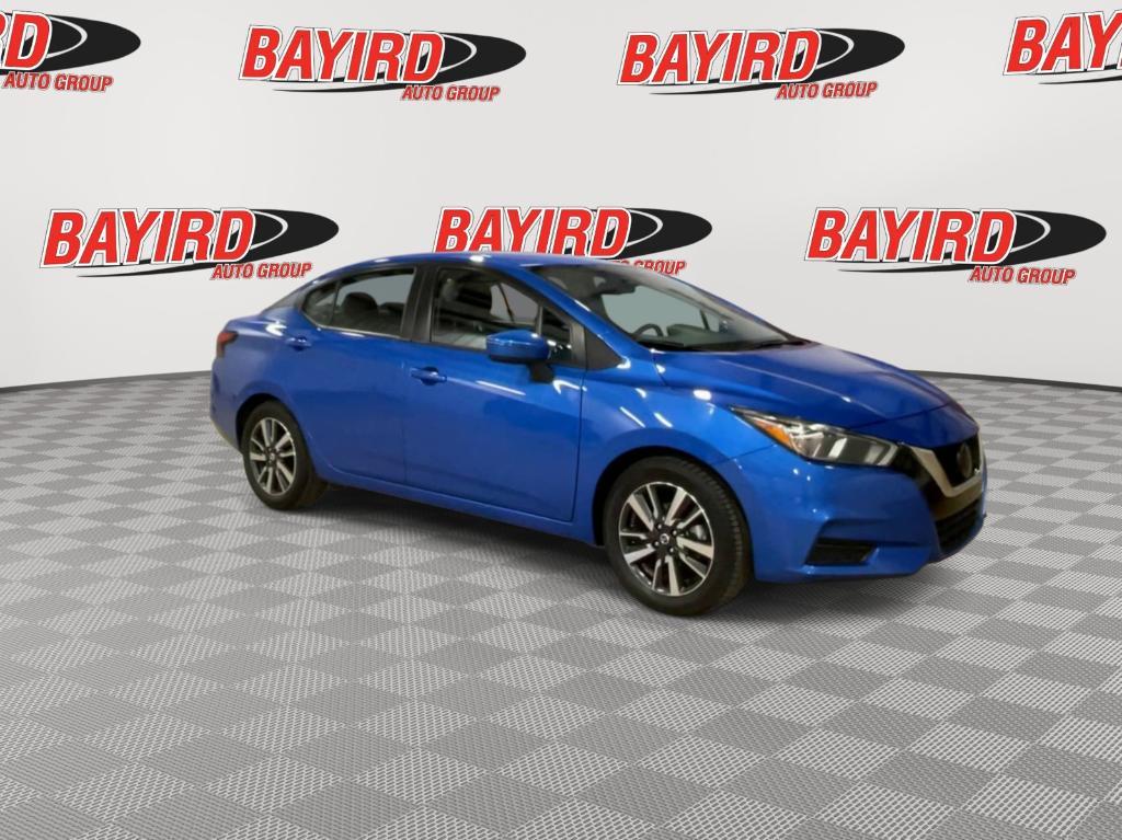 used 2021 Nissan Versa car, priced at $15,298
