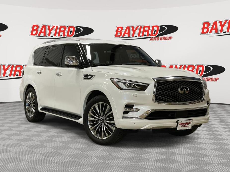 used 2021 INFINITI QX80 car, priced at $43,970