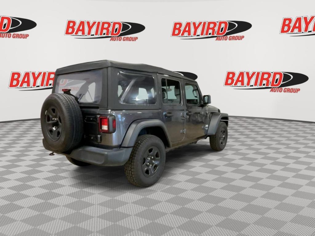 used 2020 Jeep Wrangler Unlimited car, priced at $29,978