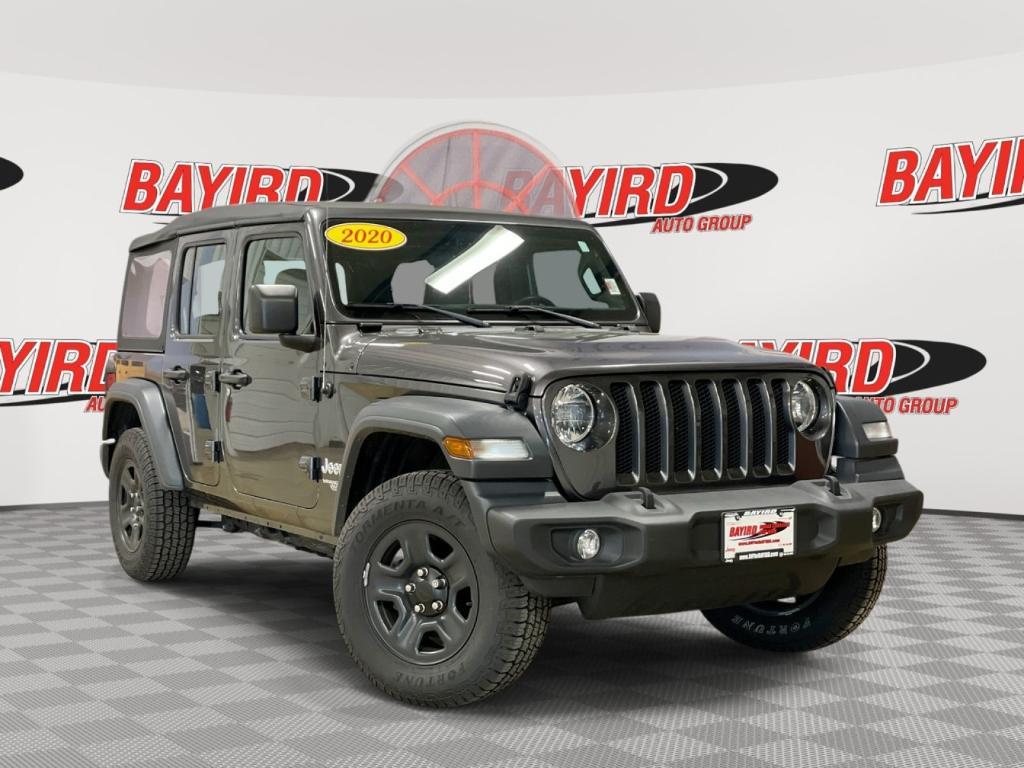 used 2020 Jeep Wrangler Unlimited car, priced at $29,978