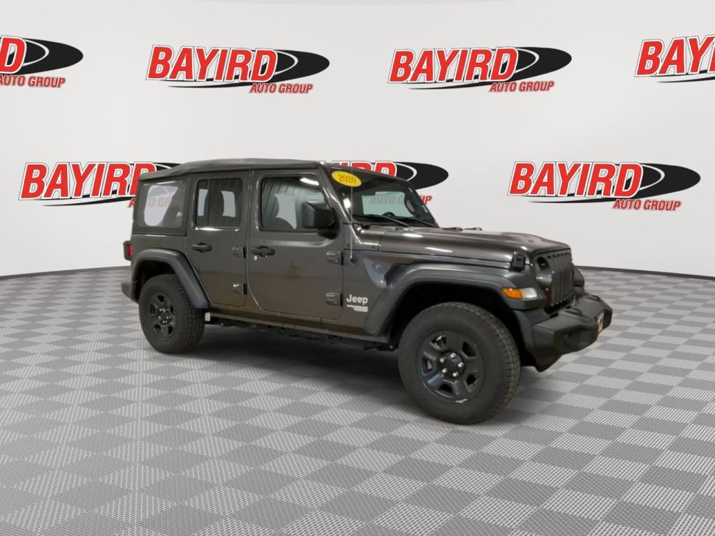 used 2020 Jeep Wrangler Unlimited car, priced at $29,978