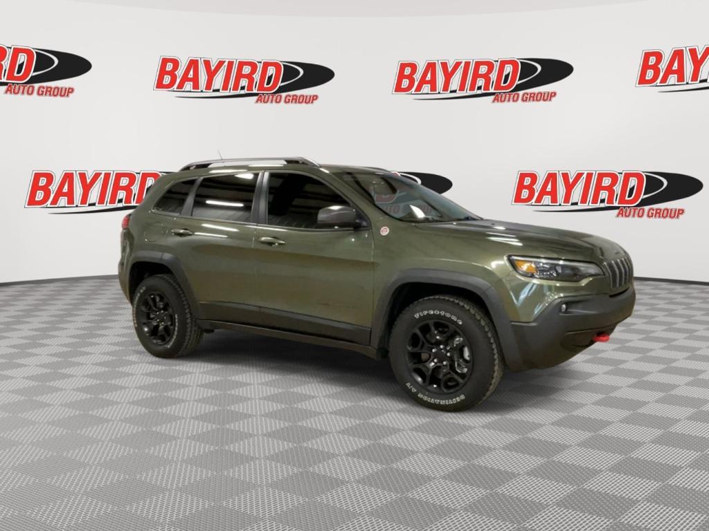 used 2021 Jeep Cherokee car, priced at $21,875