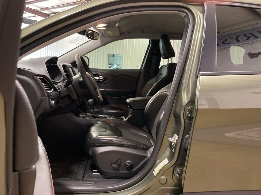 used 2021 Jeep Cherokee car, priced at $21,875