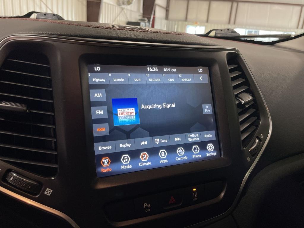 used 2021 Jeep Cherokee car, priced at $21,875