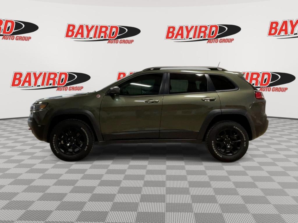 used 2021 Jeep Cherokee car, priced at $21,875