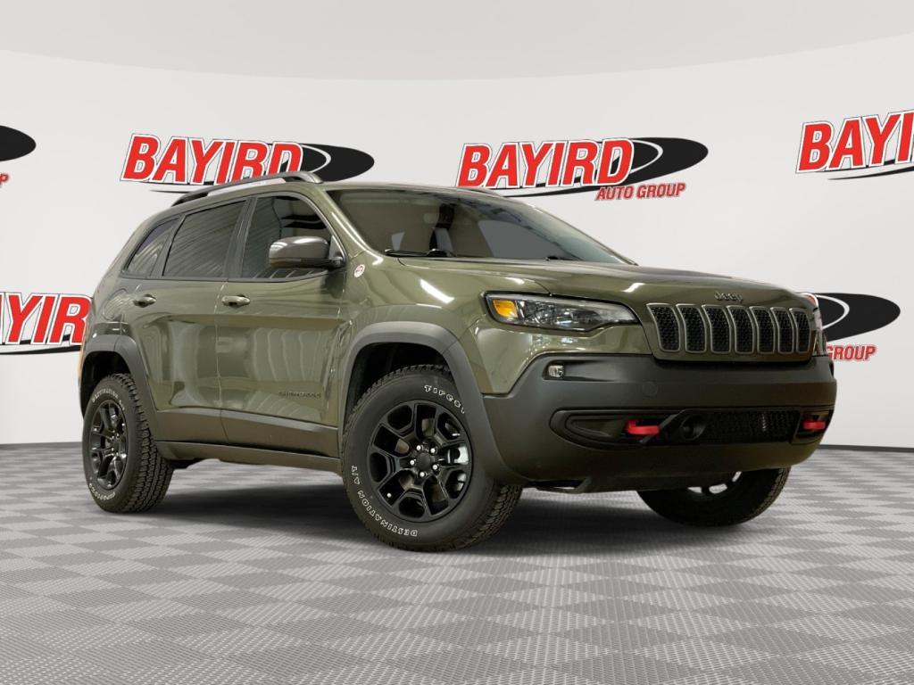 used 2021 Jeep Cherokee car, priced at $21,875