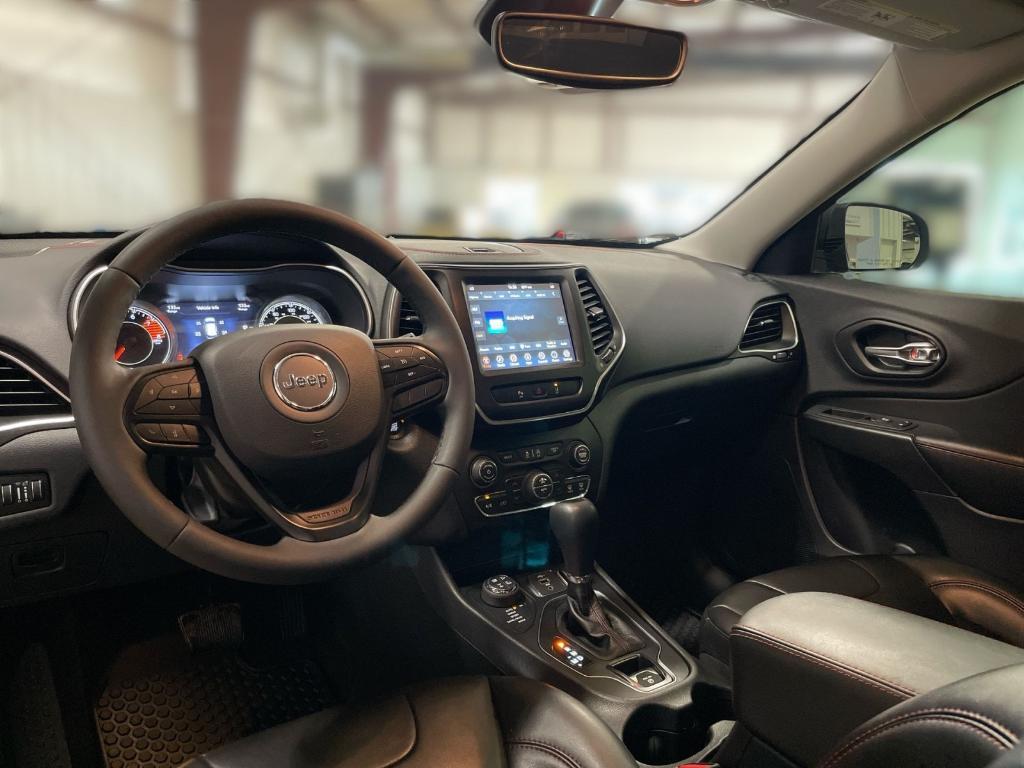 used 2021 Jeep Cherokee car, priced at $21,875