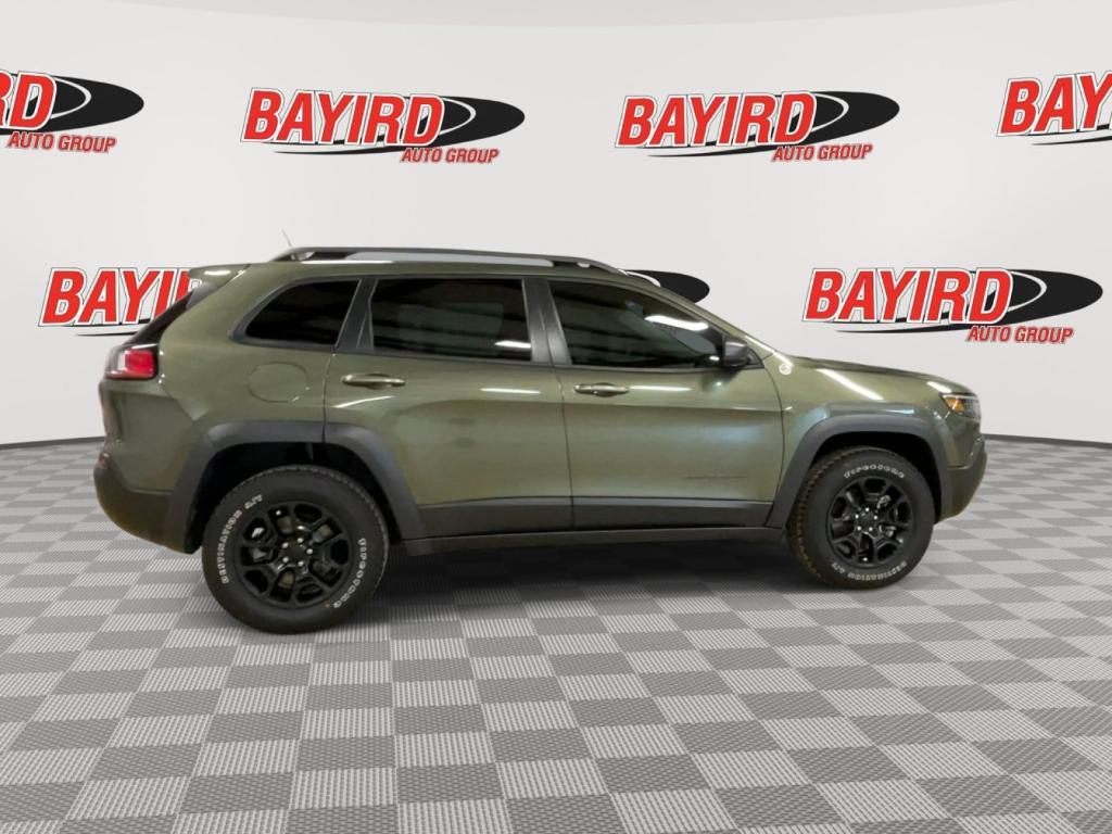 used 2021 Jeep Cherokee car, priced at $21,875