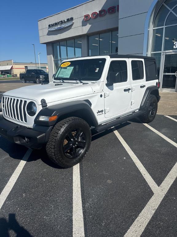 used 2020 Jeep Wrangler Unlimited car, priced at $31,950