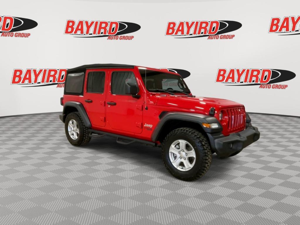 used 2020 Jeep Wrangler Unlimited car, priced at $32,350
