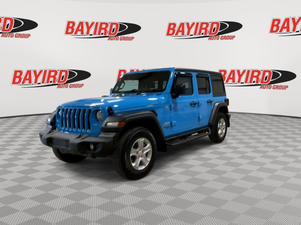 used 2021 Jeep Wrangler Unlimited car, priced at $31,971