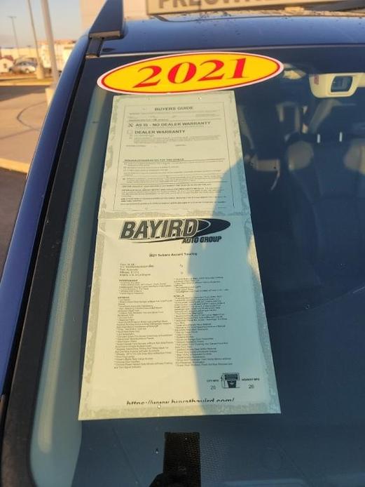 used 2021 Subaru Ascent car, priced at $39,313