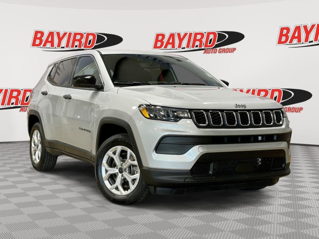 used 2025 Jeep Compass car, priced at $25,500