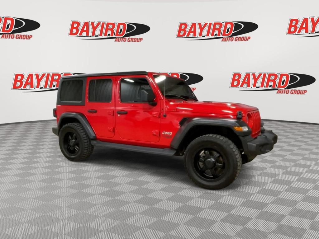 used 2020 Jeep Wrangler Unlimited car, priced at $28,695