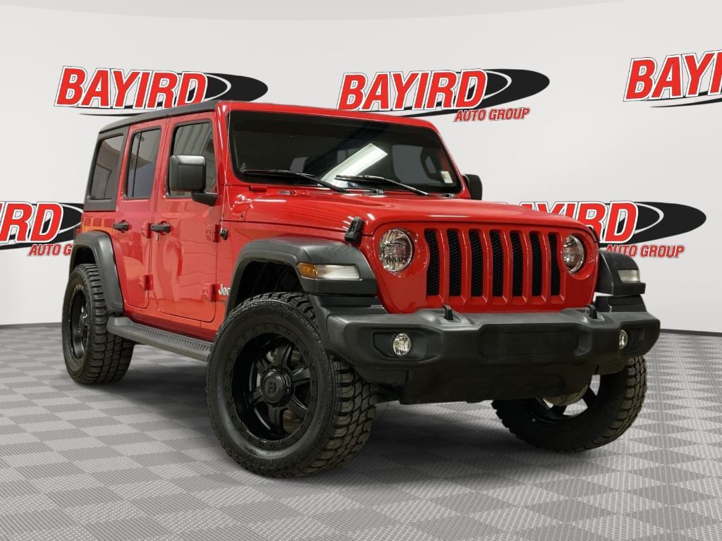 used 2020 Jeep Wrangler Unlimited car, priced at $28,695