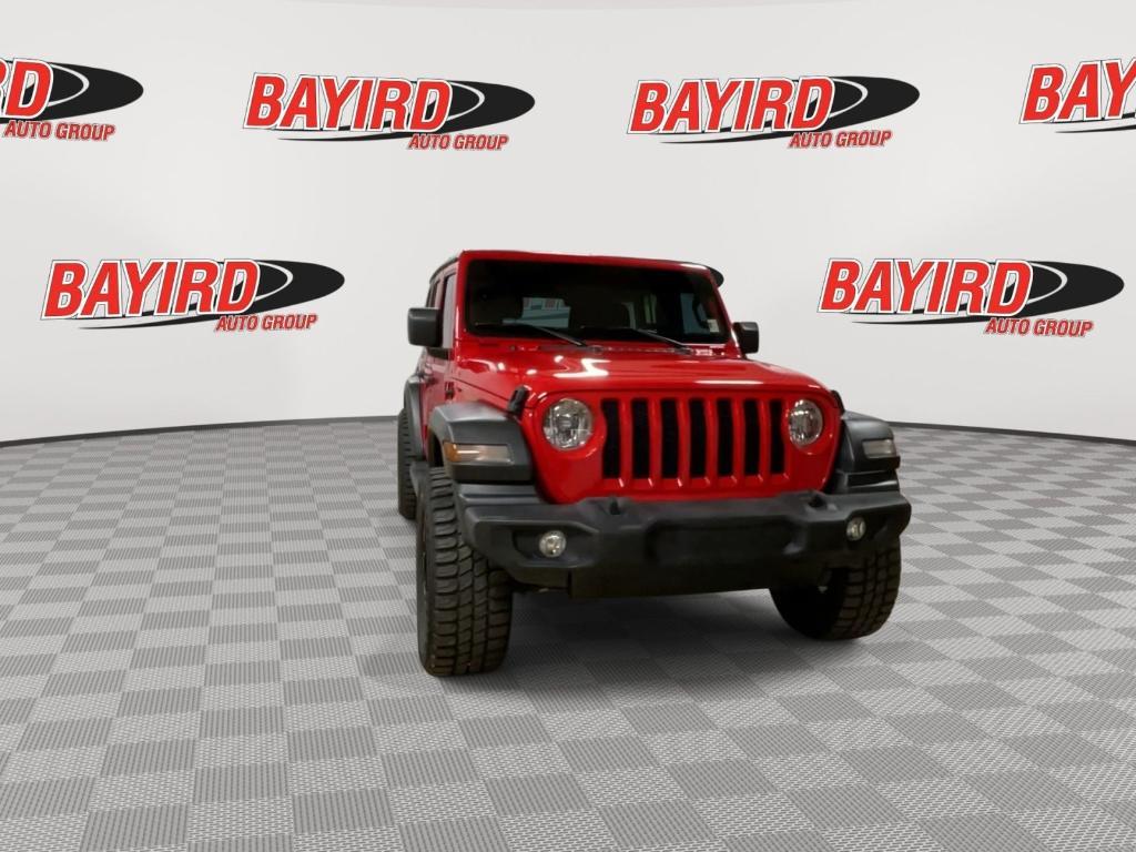 used 2020 Jeep Wrangler Unlimited car, priced at $28,695