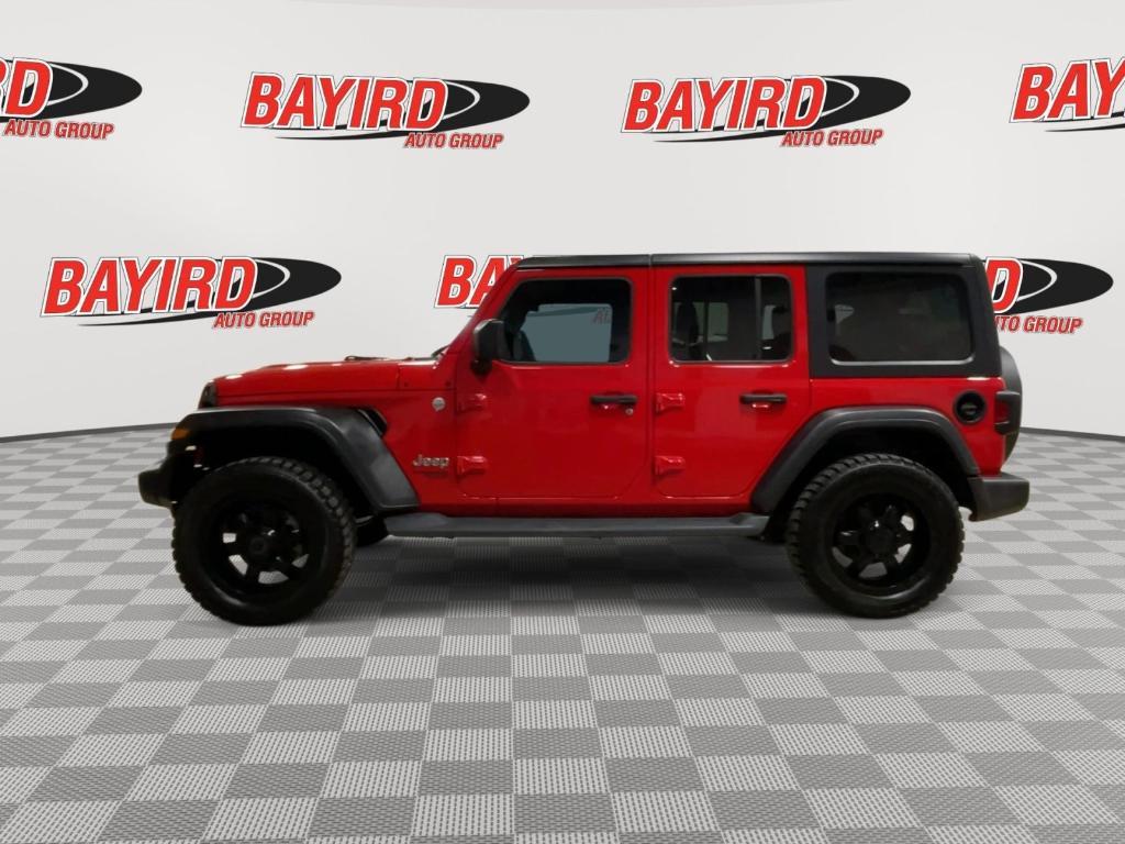 used 2020 Jeep Wrangler Unlimited car, priced at $28,695