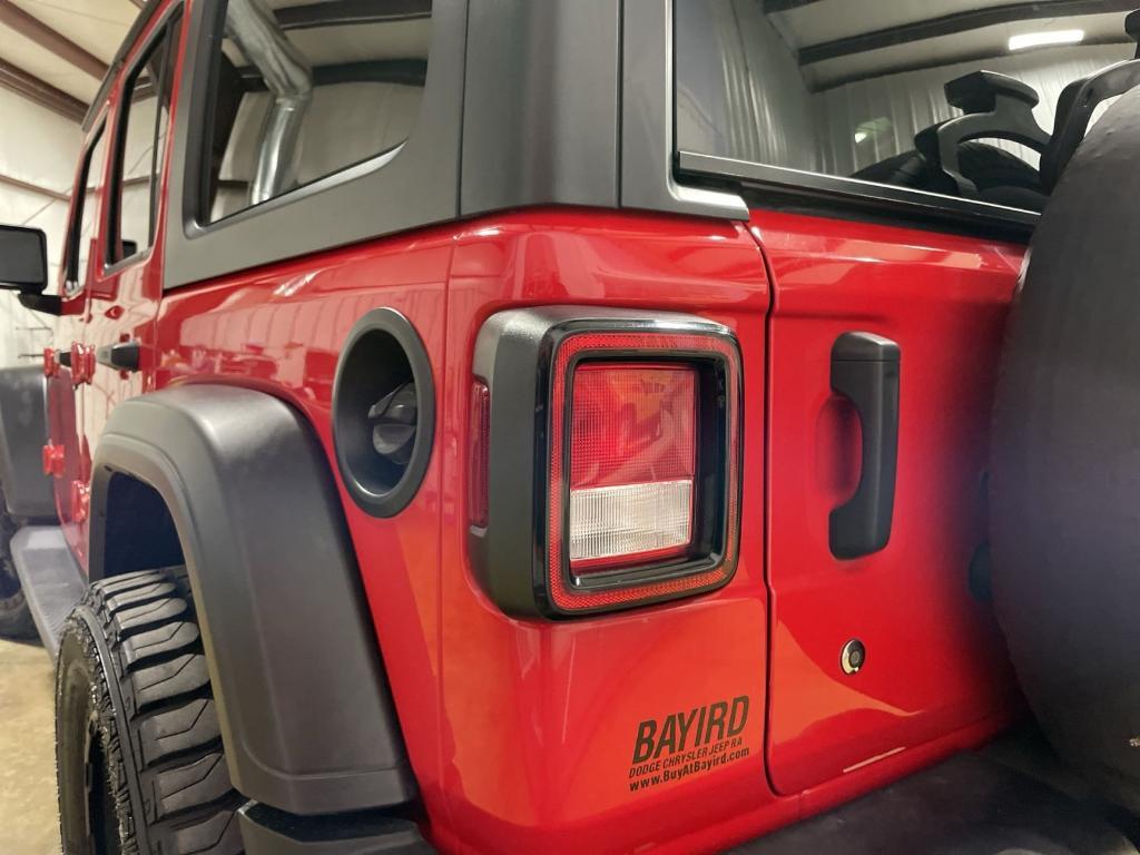 used 2020 Jeep Wrangler Unlimited car, priced at $29,215