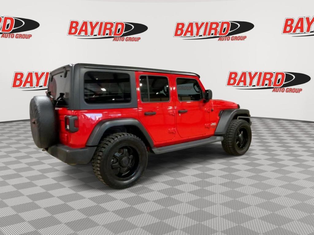 used 2020 Jeep Wrangler Unlimited car, priced at $28,695