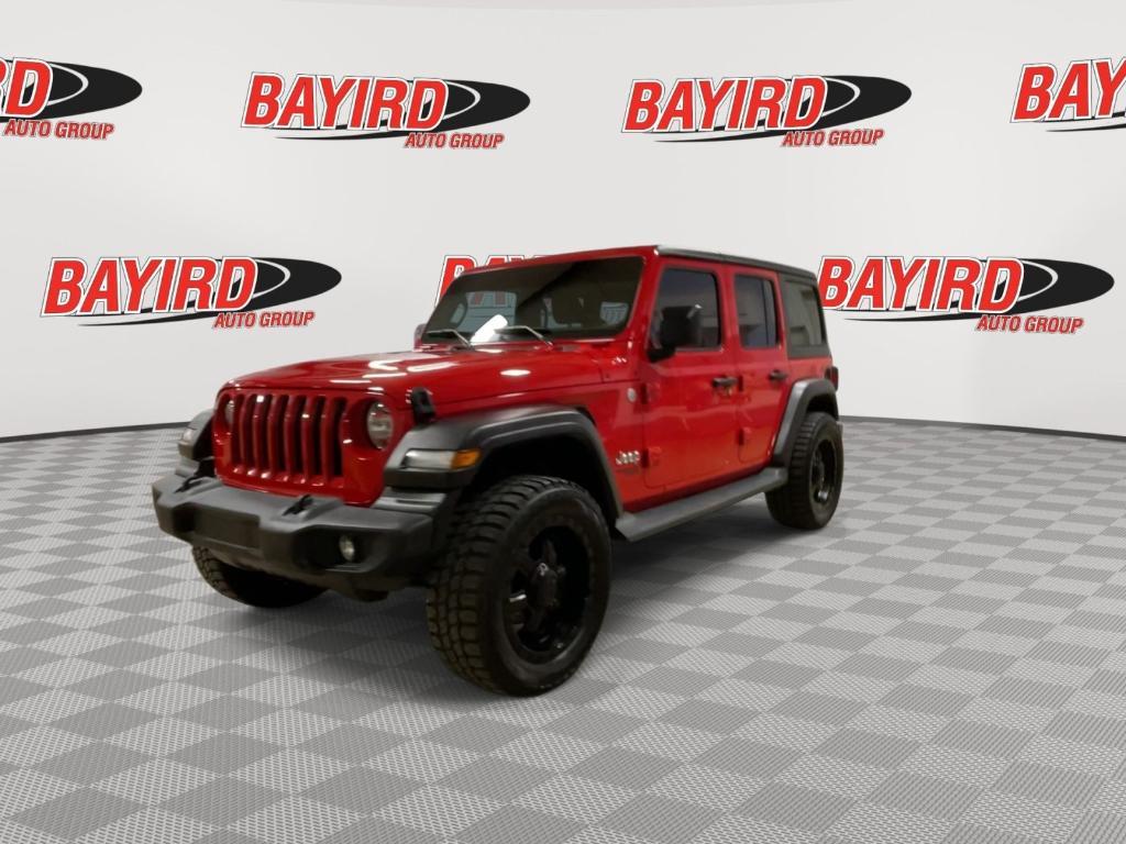 used 2020 Jeep Wrangler Unlimited car, priced at $28,695