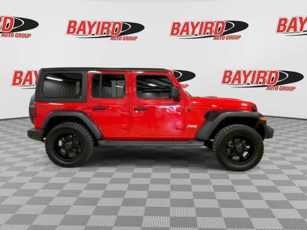 used 2020 Jeep Wrangler Unlimited car, priced at $28,695