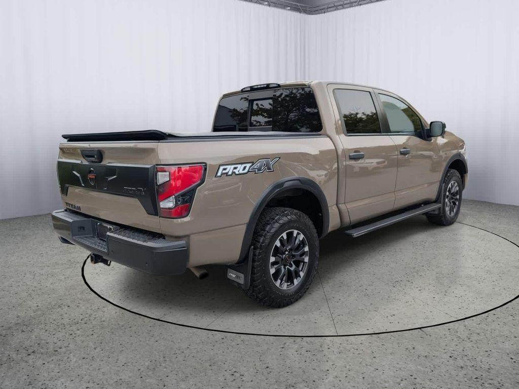 used 2021 Nissan Titan car, priced at $33,519