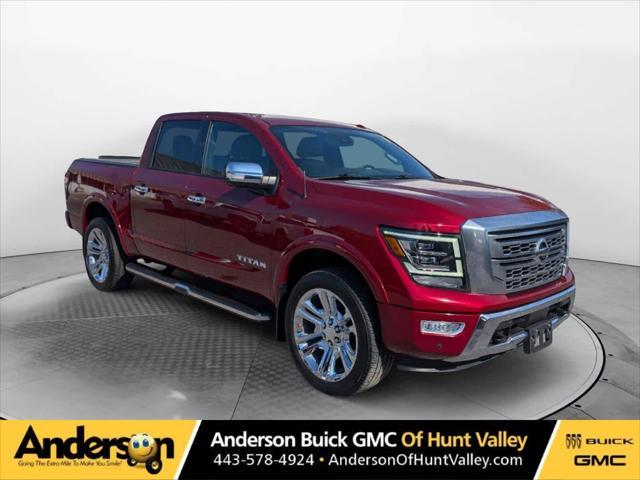 used 2021 Nissan Titan car, priced at $37,589