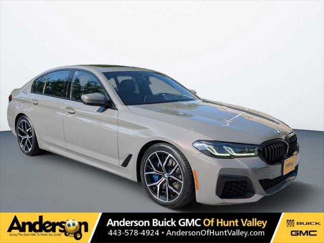 used 2021 BMW M550 car, priced at $49,750