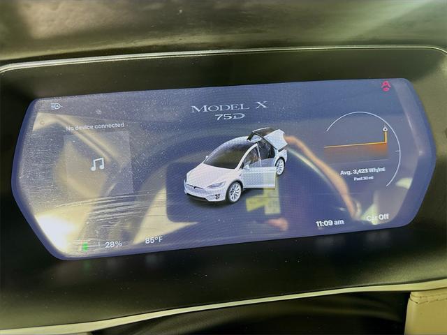 used 2017 Tesla Model X car, priced at $20,582