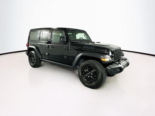 used 2021 Jeep Wrangler car, priced at $33,582