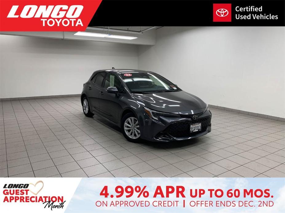 used 2023 Toyota Corolla Hatchback car, priced at $25,488