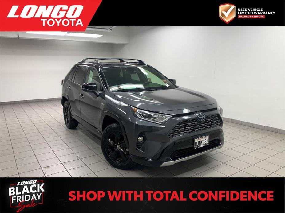 used 2019 Toyota RAV4 Hybrid car, priced at $31,488