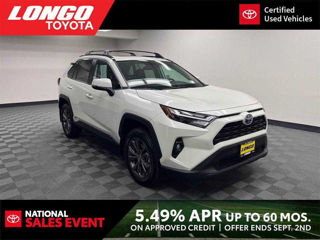 used 2022 Toyota RAV4 Hybrid car, priced at $33,977