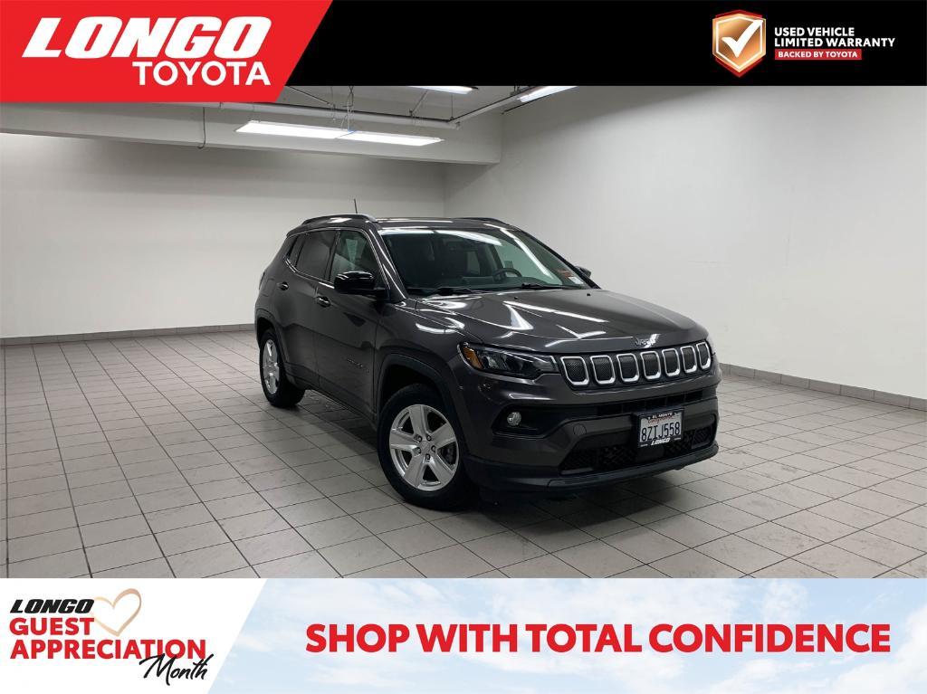 used 2022 Jeep Compass car, priced at $23,995