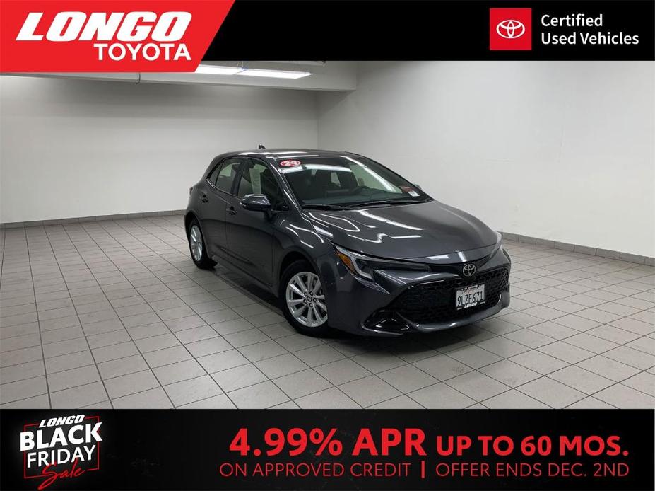 used 2024 Toyota Corolla Hatchback car, priced at $26,788