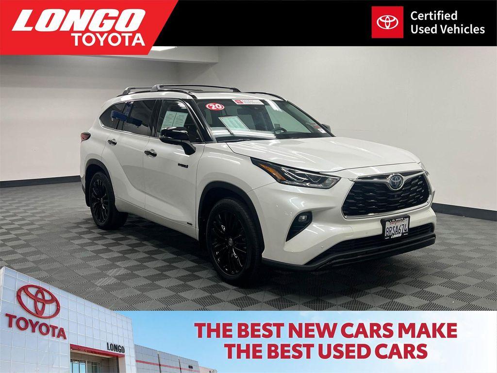 used 2020 Toyota Highlander Hybrid car, priced at $42,488