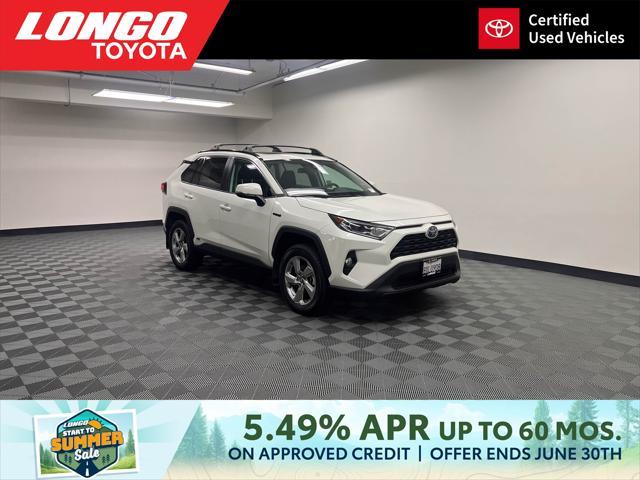 used 2021 Toyota RAV4 Hybrid car, priced at $26,988