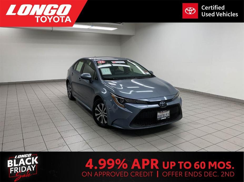 used 2022 Toyota Corolla Hybrid car, priced at $23,788