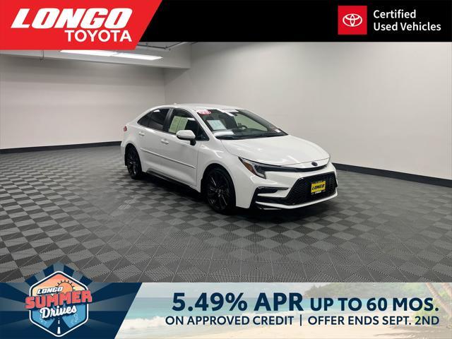 used 2025 Toyota Corolla Hybrid car, priced at $28,626