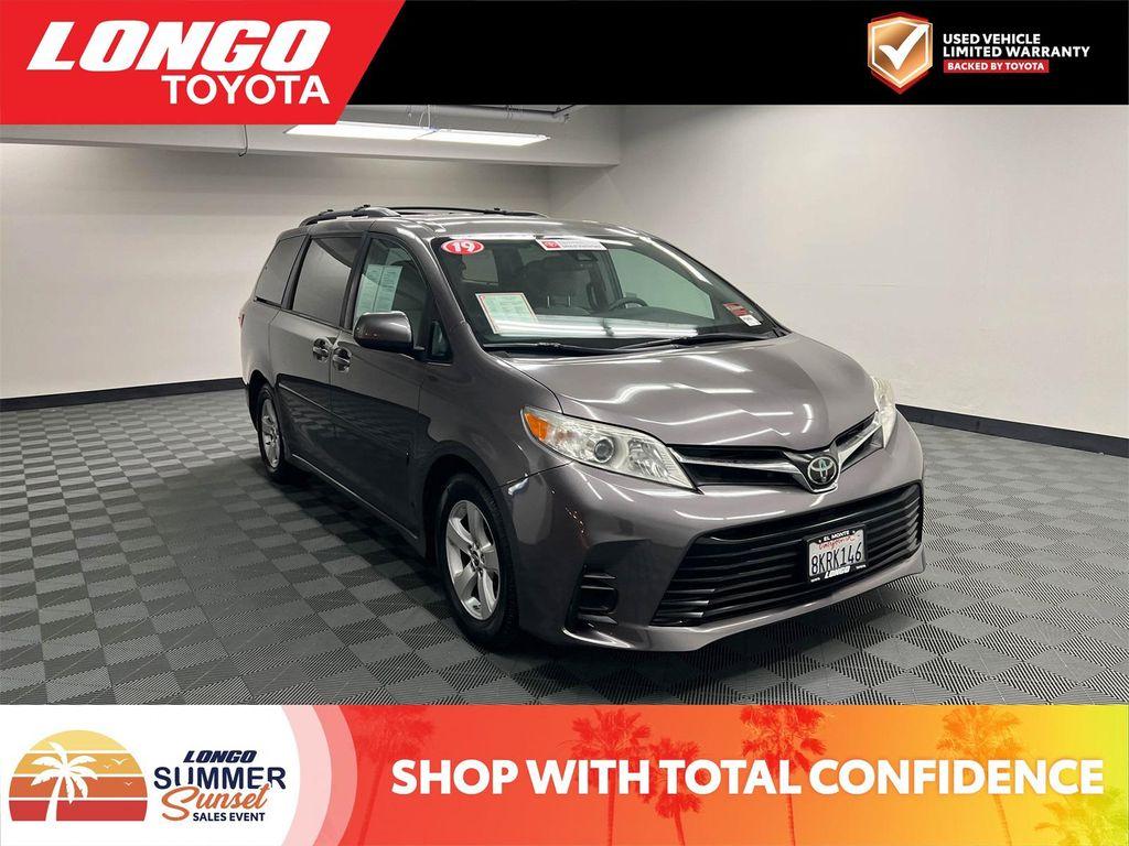 used 2019 Toyota Sienna car, priced at $25,288