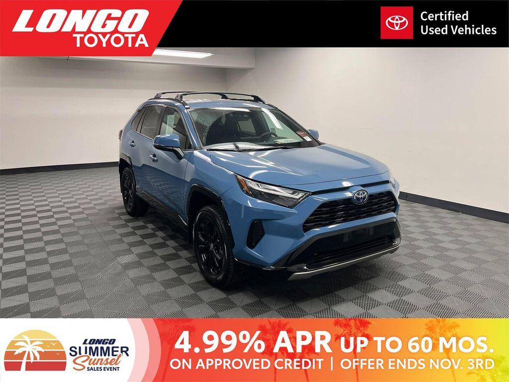used 2022 Toyota RAV4 Hybrid car, priced at $32,988