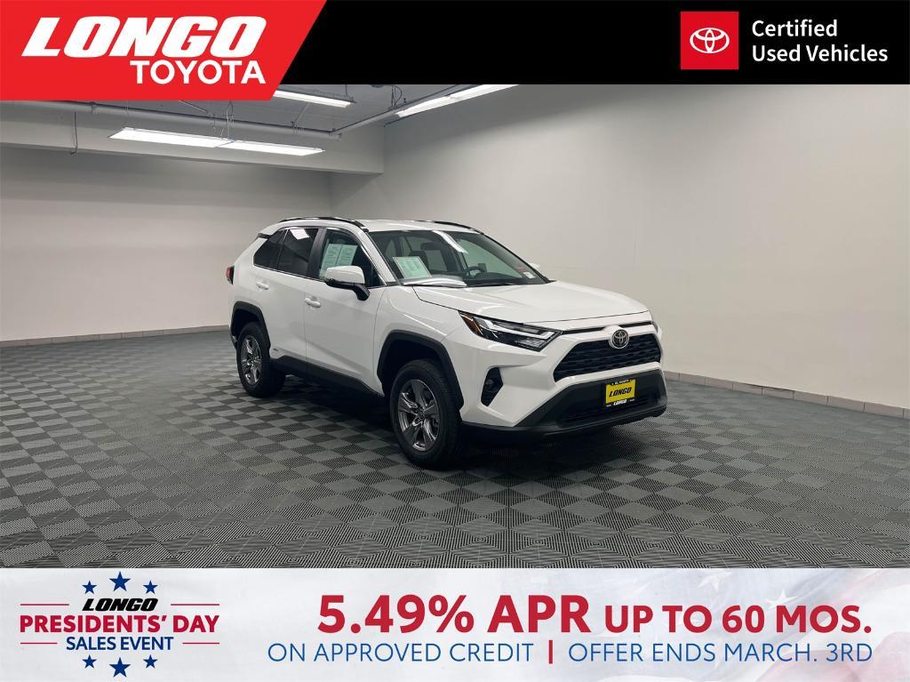 used 2025 Toyota RAV4 Hybrid car, priced at $38,737