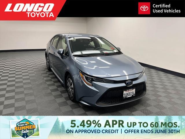 used 2022 Toyota Corolla Hybrid car, priced at $23,488
