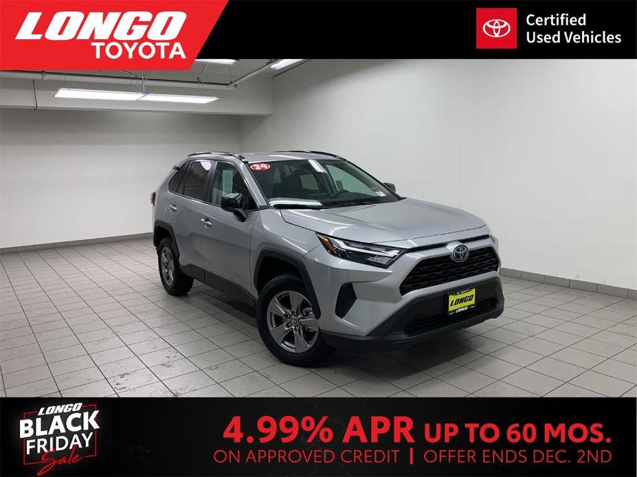 used 2024 Toyota RAV4 Hybrid car, priced at $33,788