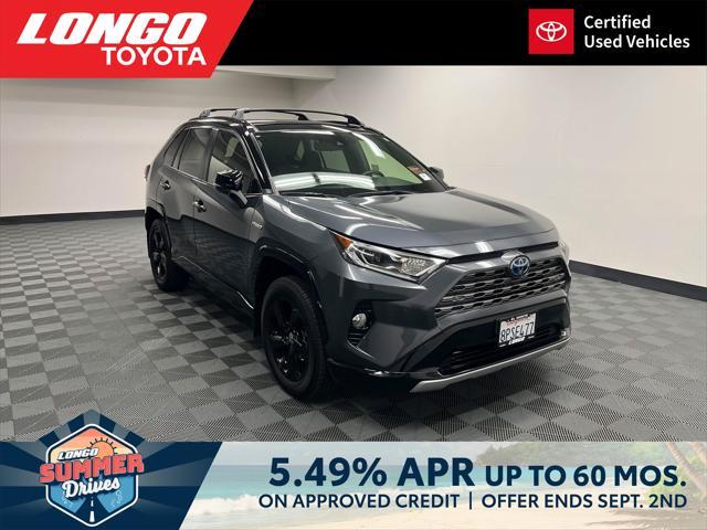 used 2020 Toyota RAV4 Hybrid car, priced at $35,995