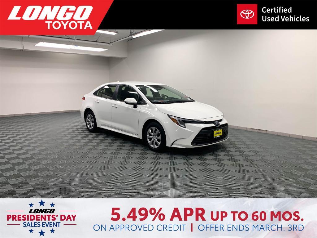 used 2025 Toyota Corolla Hybrid car, priced at $27,137