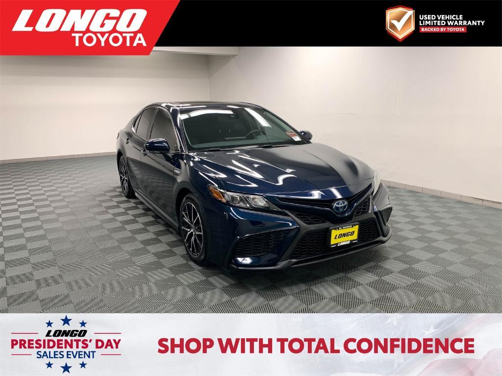 used 2021 Toyota Camry Hybrid car, priced at $26,888